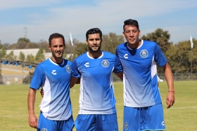 Pablo Cáceres, Claudio Pérez y Gonzalo Ramos
