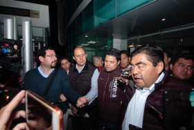 Manzanilla acudió a la Fiscalía a denunciar el atentado 