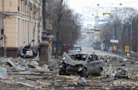 Reportan bombardeo en la ciudad de Járkov, en Ucrania
