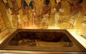 No hay salones ocultos dentro de la tumba del rey Tutankamón.