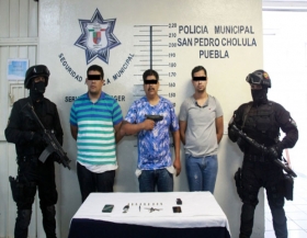 Caen secuestradores en San Pedro Cholula