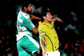 Santos, cayó 3-1 en el comienzo Apertura 2015 contra León.