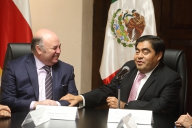 El diplomático chileno expresó que en el estado se pueden denotar proyectos 