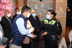 #CANIRAC reconoce labor de policías municipales de #Puebla