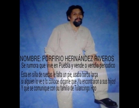 Se busca a Porfirio Hernandez Riveros