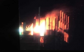Se incendia la nueva Torre de Rectoría en CU BUAP