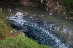El Río Atoyac sufre de una fuerte contaminación 