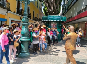 Concluyen con gran éxito recorridos guiados en el Centro Histórico de Puebla