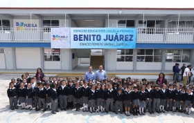 RMV inauguró rehabilitación de primaria y da banderazo a obras de trabajos de concreto hidráulico en Bulevar del Niño Poblano