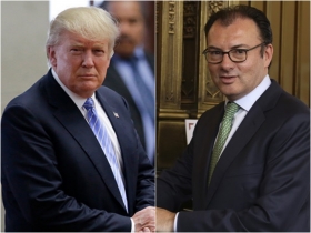 Muro “será pagado finalmente por México”: Trump; Videgaray lo rechaza
