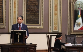 Gilberto Higuera compareció ante la LX Legislatura del Congreso local 
