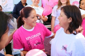 La esposa del gobernador electo Tony Gali, encabezó la campaña Pink Power contra el cáncer de mama
