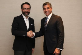 Tony Gali se reunió con el cónsul general de México en Nueva York