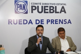 Los enemigos no están al interior del partido, remarcó el dirigente del PAN en Puebla