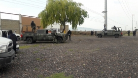 Fueron cateados e incautados dos ranchos en la localidad de Zacatepec