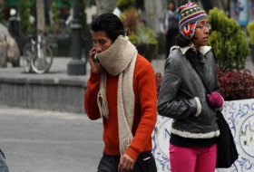 Clima frío para Puebla