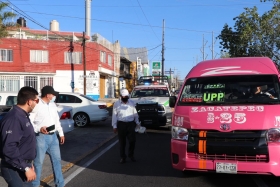 48 operativos en el transporte público de Puebla por el Buen Fin