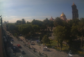 Día soleado en Puebla