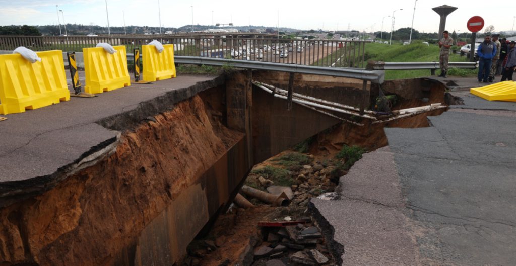 Sudáfrica inundaciones