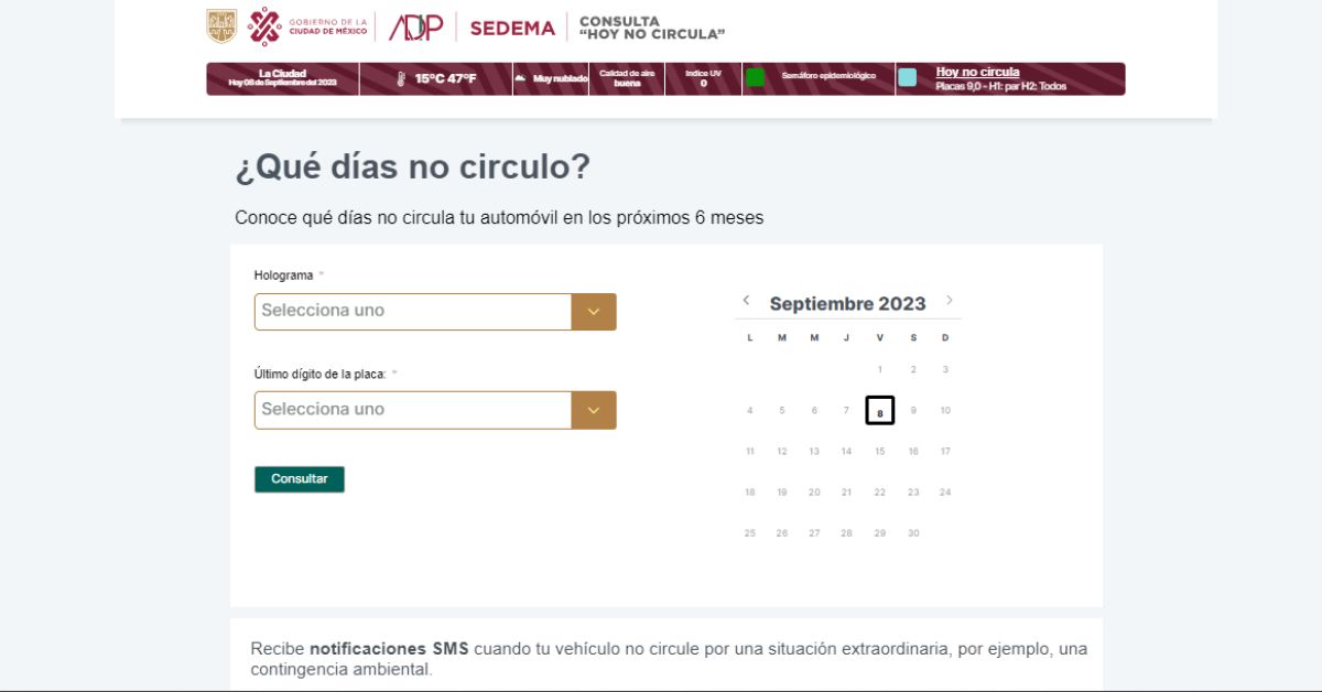 hoy no circula 9 de septiembre 2023 sábado hoy no circula 9 de septiembre 2023 sábado