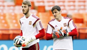 David de Gea e Iker Casillas.
