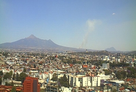 Cielo despejado en Puebla