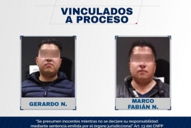 Los oficiales detenidos responden a los nombres de Gerardo N. y Marco Fabián N.