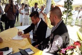 Se realiz&oacute; el primer matrimonio igualitario entre dos varones en el municipio de Tepeaca