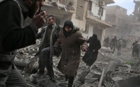 La aviación siria bombardeó nuevamente Guta Oriental.