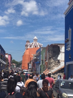43 fallecidos en Puebla por SISMO