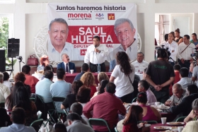 El candidato a gobernador seguró que en Puebla nunca más se heredará el poder