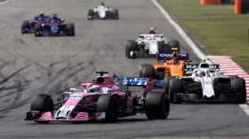 “Checo” Pérez terminó 12 en GP de China