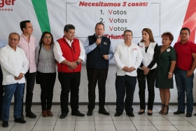 Doger reiteró el compromiso de ganar la elección con propuestas y llevar al triunfo a Pepe Meade