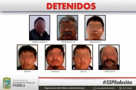 Se les aseguraron armas y vehículos   
