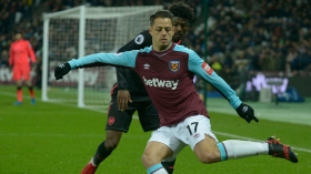 West Ham gana; &quot;Chicharito&quot; no fue titular