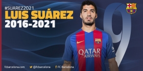 Suárez hasta 2021 en Barcelona