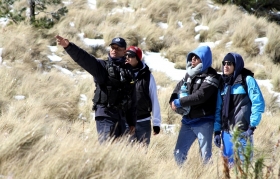 La CES exhorta a los visitantes a llevar ropa y calzado cómodo durante su estancia en la montaña