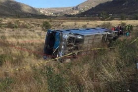 La víctima salió disparada de la unidad 