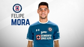 Felipe Mora, refuerzo chileno para Cruz Azul