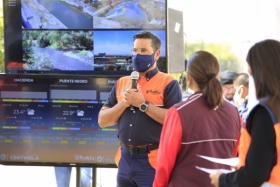 Instalan tres estaciones de monitoreo climático y fluvial