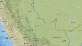 Sismo de magnitud 7,5 que sacudió la frontera entre Perú y Brasil