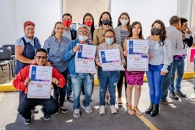 20 personas con discapacidad se incorpora a la vida laboral con el apoyo del SMDIF Puebla