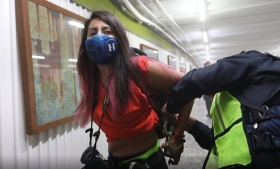 VIDEO: Así fue la detención de 4 fotoperiodistas que cubrían la marcha #8M2021