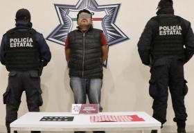 Captura Policía Estatal a presunto distribuidor de droga