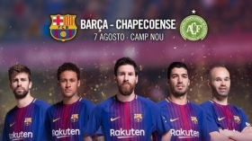 Barcelona jugará contra Chapecoense el Joan Gamper