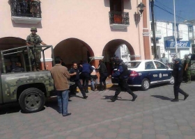 Autoridades recapturan a 3 de 11 reos fugados en Huejotzingo