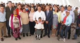 Leoncio Paisano a favor de los ciudadanos de San Andrés Cholula