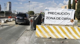 Anuncian cierres viales en Puebla