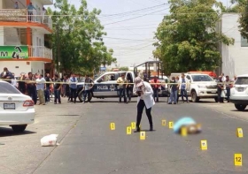 El homicidio se registró la mañana del lunes en Culiacán, Sinaloa 