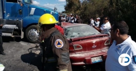 Se busca al conductor de la unidad pesada   